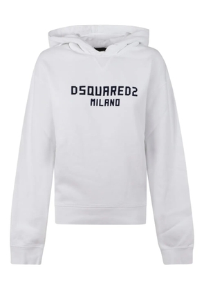 DSQUARED2 cotton hoodie - White