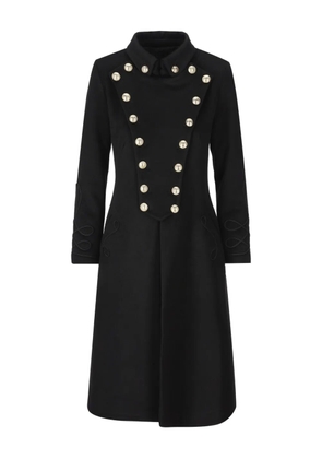 IL TABARRO double-breasted coat - Black