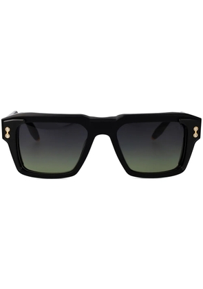 Akoni rectangle-frame sunglasses - Black