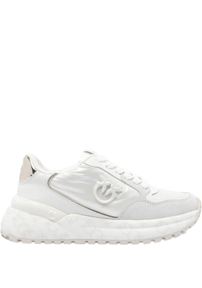 PINKO logo-detail chunky-sole sneakers - White
