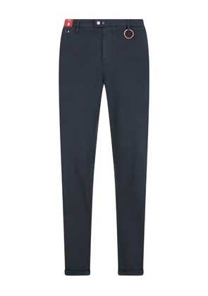 Sartoria Tramarossa metal-ring detail trousers - Blue