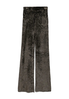 Aya Muse knitted trousers - Green
