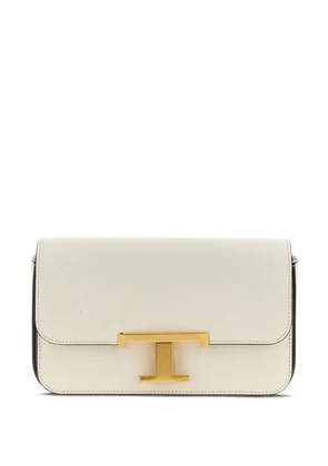 Tod's mini T-Timeless flap crossbody bag - Neutrals