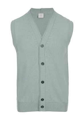 Eleventy V-neck buttoned gilet - Grey