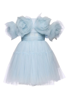 Ana Radu tulle off-shoulder dress - Blue