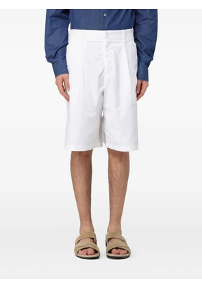 Giorgio Armani pleated-front shorts - White