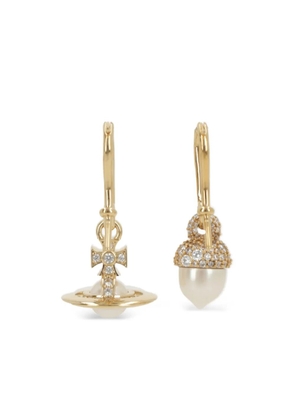 Vivienne Westwood Lucille Orb drop earrings - Gold