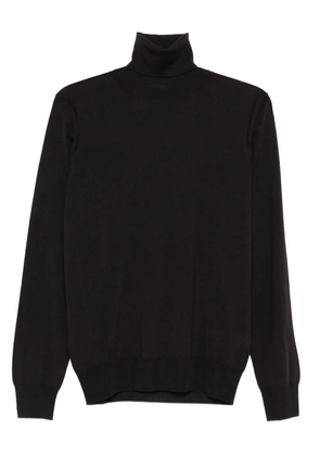 Paolo Pecora turtleneck wool sweater - Brown