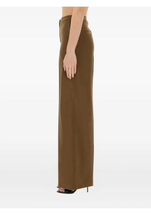 PT Torino wide-leg trousers - Brown