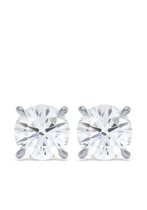 LOEV 18kt white gold diamond stud earrings - Silver