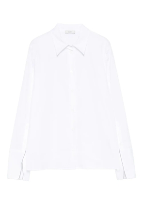 Peserico buttoned-cuff shirt - White