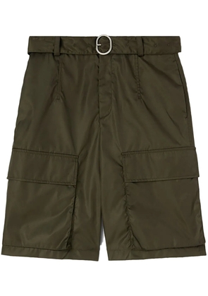 Jil Sander belted shorts - Green