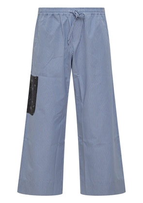 Pierre-Louis Mascia cargo-pocket trousers - Blue