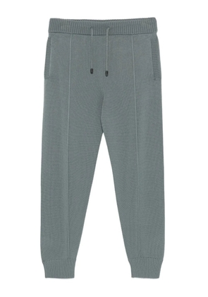 Drumohr drawstring-waist knitted track pants - Green