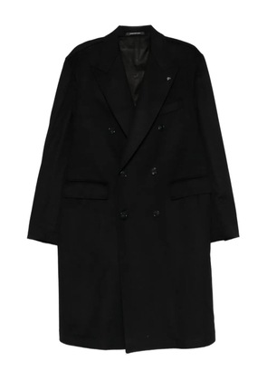Tagliatore double-breasted coat - Black