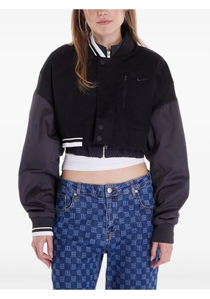 Nike zip-up bomber jacket - Black
