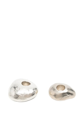 Alighieri pebble candlesticks - Silver