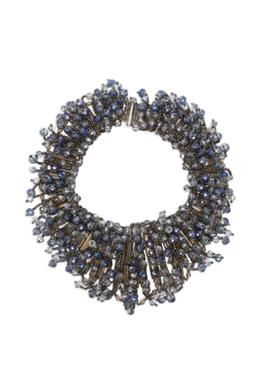 Night Market beaded necklace - Silver