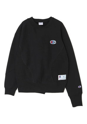 Undercover logo-patch sweater - Black