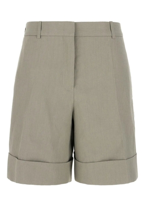 Jil Sander linen shorts - Grey