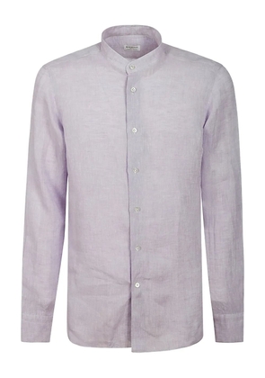 BORRIELLO NAPOLI linen/flax shirt - Neutrals