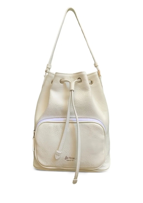LA ROSE drawstring pocket bucket bag - Neutrals