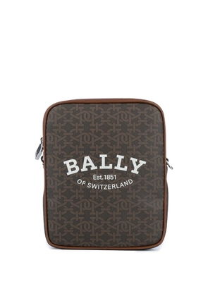 Bally leather clutch bag - Brown