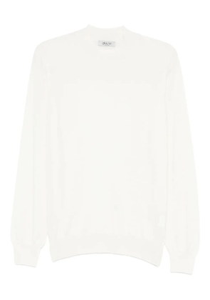 GIUUNO fine-knit jumper - White