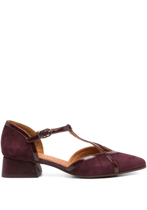 Chie Mihara 25mm Hidrow T-bar pumps - Red