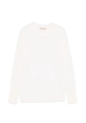 Purotatto crew-neck sweater - White