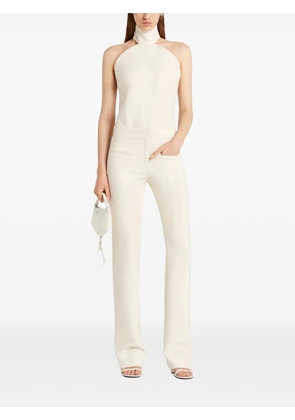 Courrèges pocket-detail trousers - Neutrals