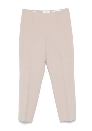 Peserico pressed-pleat trousers - Neutrals