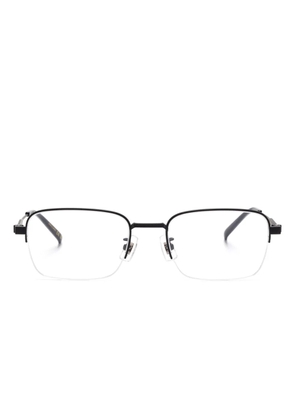 Dunhill half-rimless glasses - Black