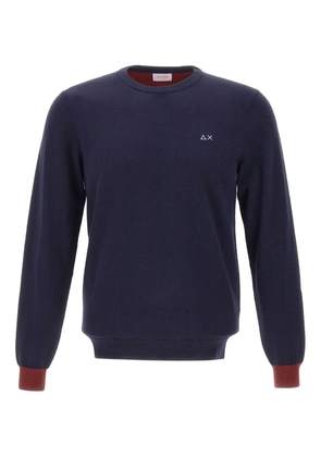 Sun68 elbow-patch sweater - Blue