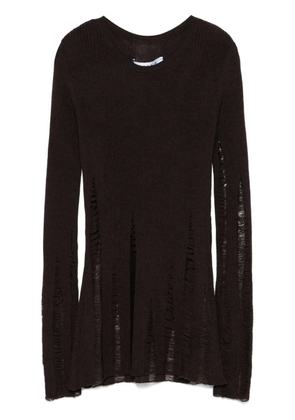 Almaz distressed top - Brown