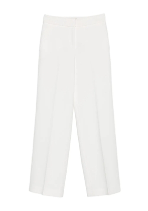 Via Masini 80 pleated side-pockets trousers - White