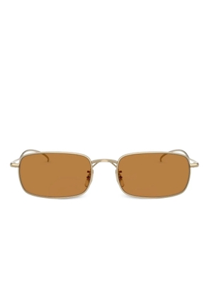 Oliver Peoples rectangle-frame sunglasses - Gold