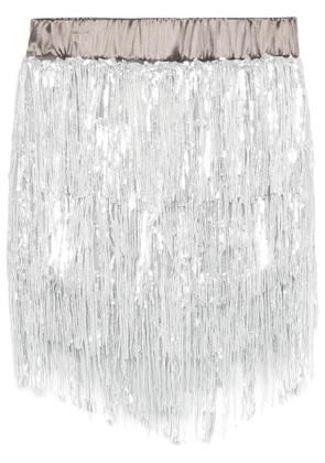 Almaz running sequin shorts - Silver