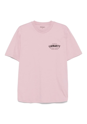 Carhartt WIP Catalogue C Logo T-shirt - Pink