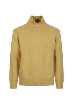 Soft Goat turtleneck sweater - Yellow