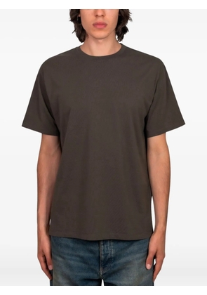 Another Aspect crew-neck short-sleeved T-shirt - Brown