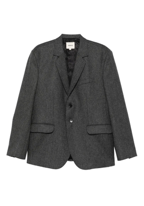 noyoco two-button notched jacket - Grey