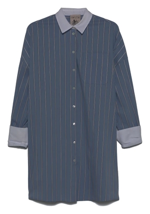 Semicouture striped mini dress - Blue