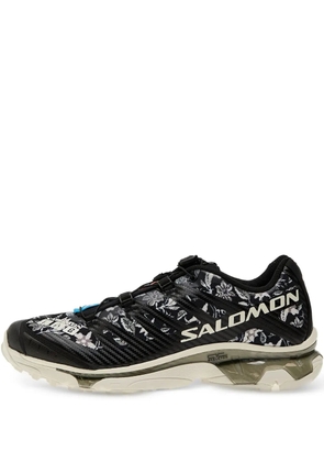 Salomon Advanced XT-4 Needlepoint floral-print sneakers - Black