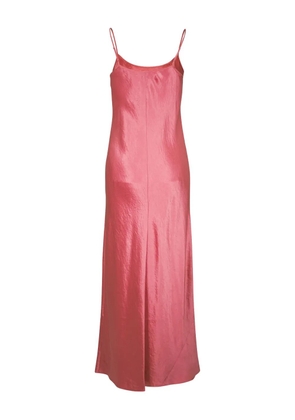 Vince satin midi slip dress - Pink