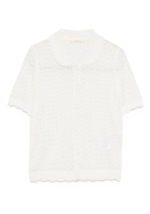 DÔEN Eveline cardigan - White