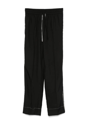 Brioni silk trousers - Black