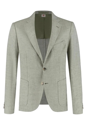Luigi Borrelli herringbone blazer - Green