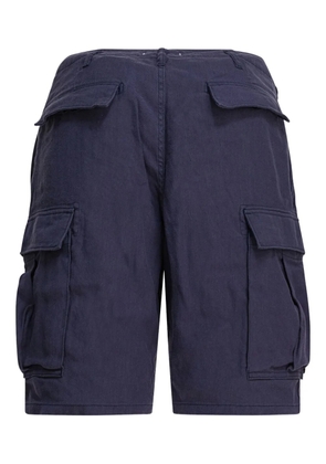 nonnative pleated cargo shorts - Blue