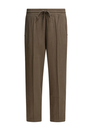 ALTUM drawstring side-panel trousers - Brown